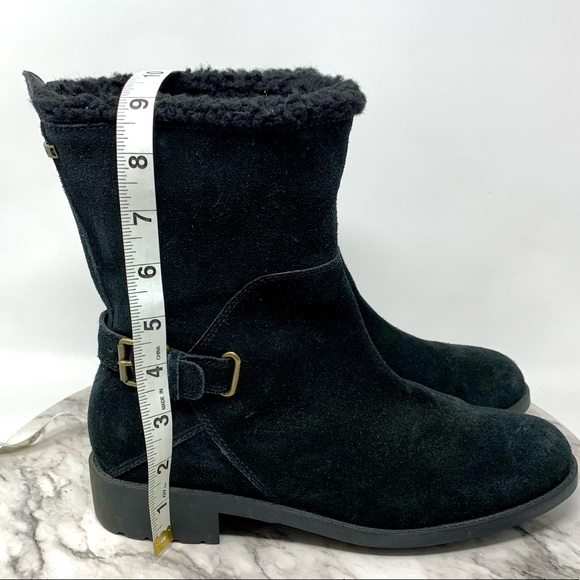 Cole Haan Grand OS Quiana Waterproof Suede Boots 9 Classic Preppy Winter Sporty - Picture 15 of 16
